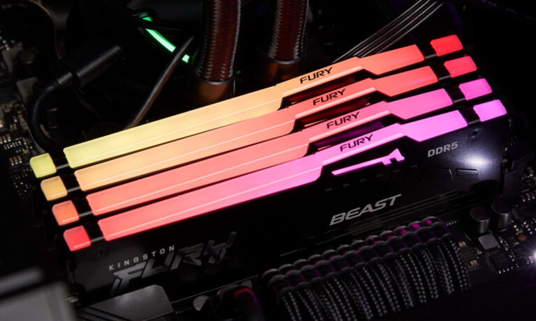 Kingston Fury Beast RGB DDR5 memoria-RAM