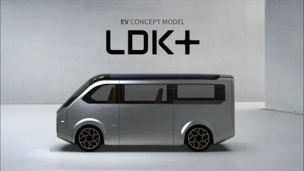Sharp unveil ambitious LDK+ electric minivan