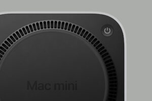 Apple Mac mini 2024 電源ボタン