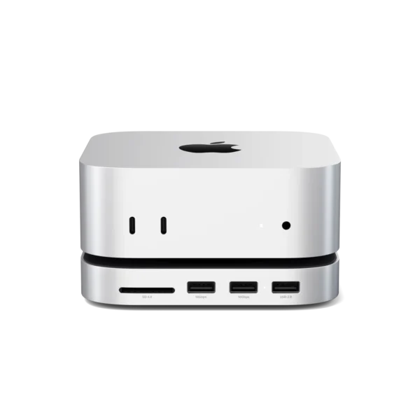 Mac Mini Stand & Hub with NVMe Enclosure