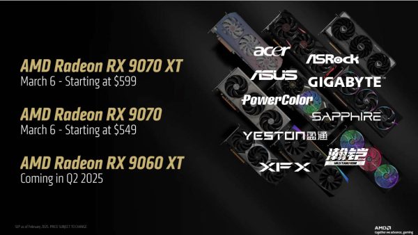 AMD Radeon 9060XT 9070 9070 XT