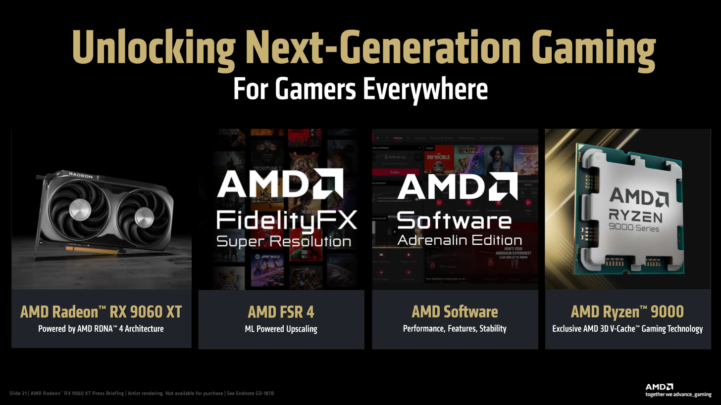 AMD Radeon RX 9060 XT