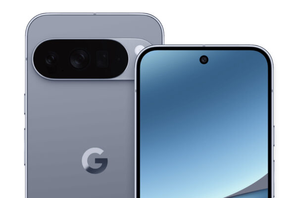 Google Pixel 10 Pro XLのコンセプト画像。背面には特徴的なカメラバー、前面にはパンチホールディスプレイが見える。