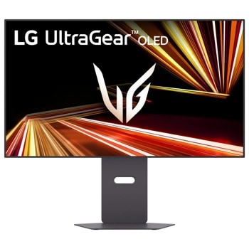 LG 32GX870A-B 32インチ UltraGear OLED ゲーミングモニター 正面