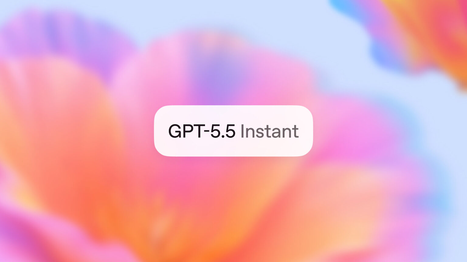 ChatGPT GPT-5.5 Instant アップデートのイメージ