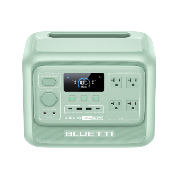 【BLUETTI秋セール】AORA 100 V2が55%オフ、62,910円｜収納バッグ付き