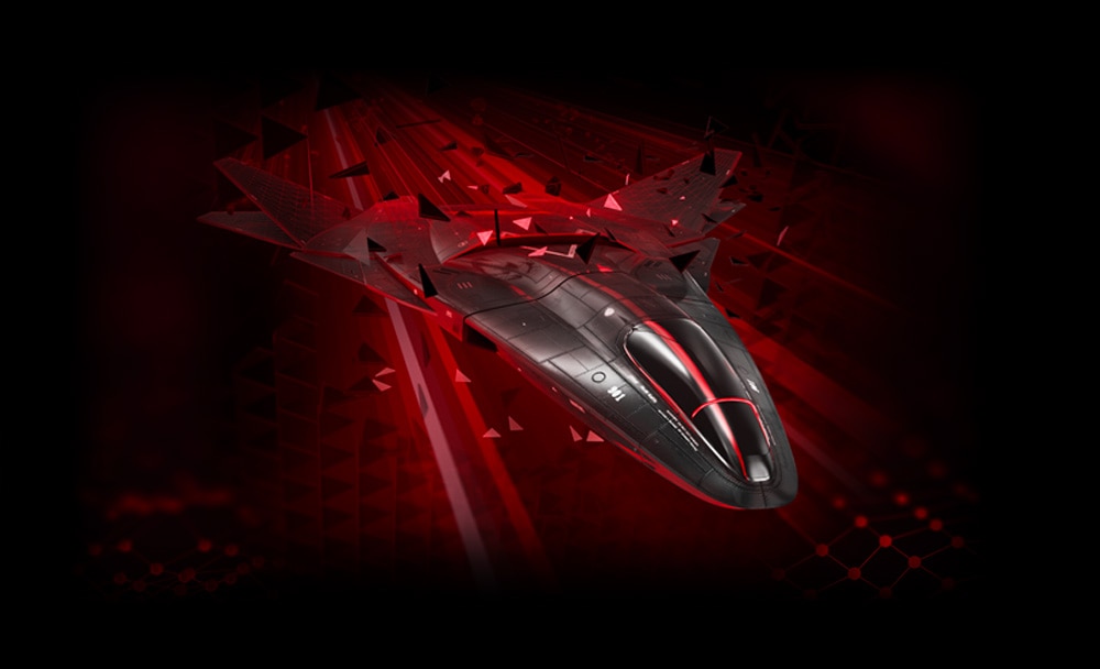 AMD FidelityFX Super Resolutionの公式ビジュアル